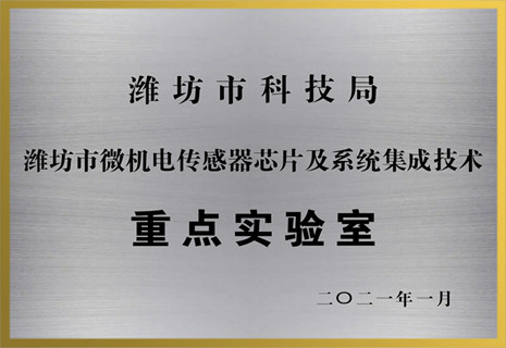 新港电子获批潍坊市重点实验室荣誉